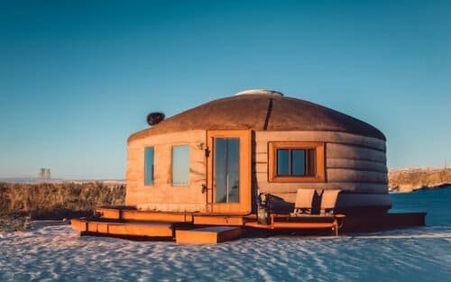 yurt an off grid home